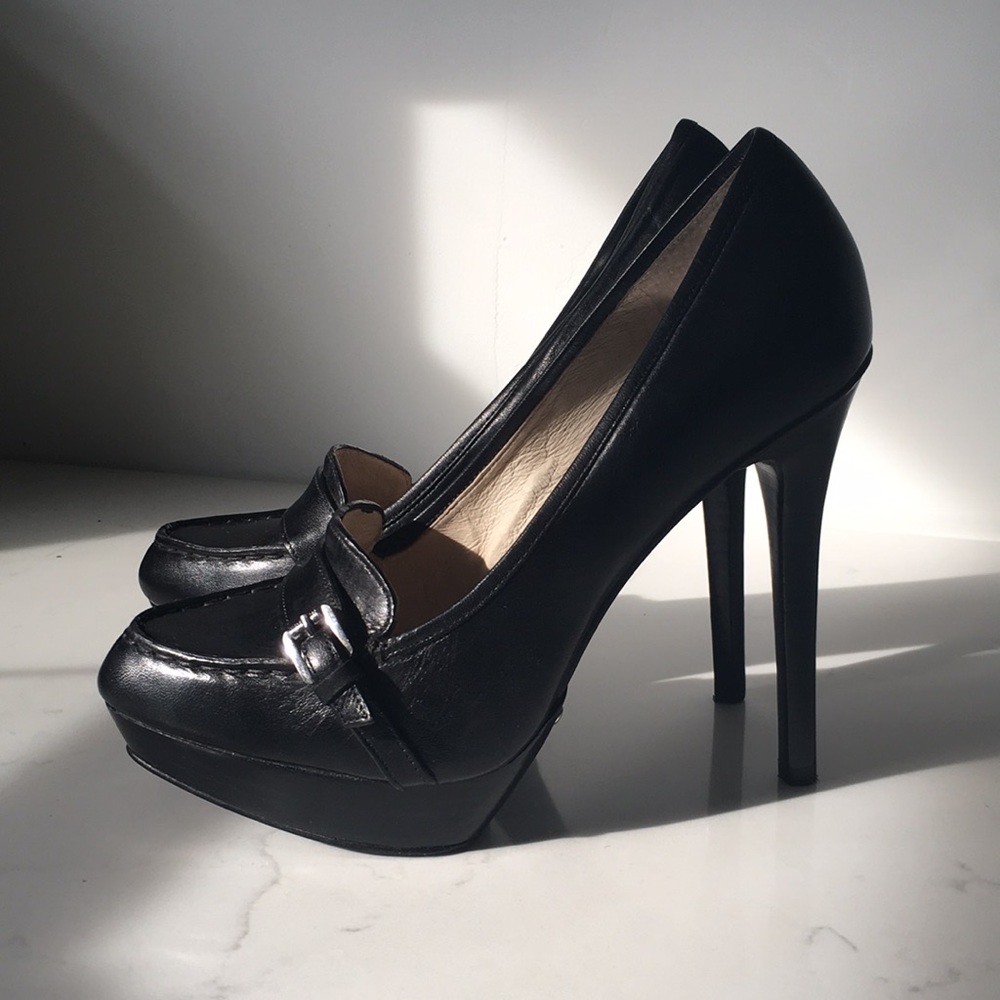 MICHAEL KORS LEATHER HIGH HEELS
